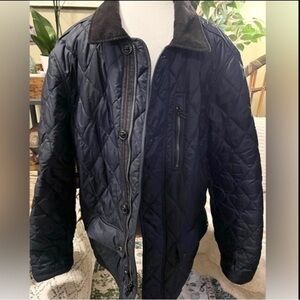 Bugatchi Men's Dark Quilted Jacket